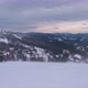 Mountain morning, ski resort Dragobrat, Carpathians, Ukraine - VideoHive Item for Sale