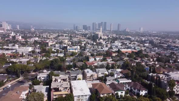 Los Angeles Skyline and city