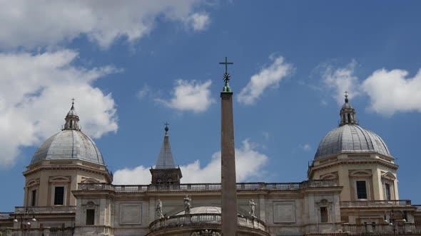 Time lapse from Basilica di Santa Maria Maggiore