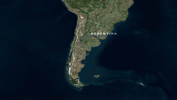 Argentina World Map