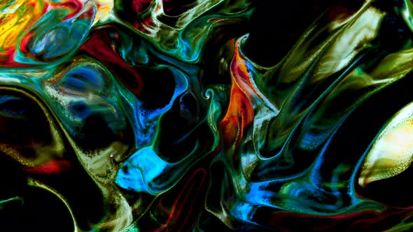 Abstract Colorful Ink Blast  alt