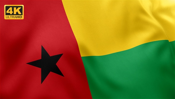 Guinea-Bissau Flag - 4K