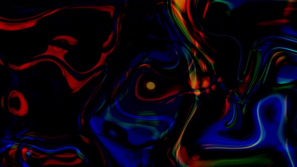 Background Oily Marble Liquid Animation, Abstract Oily Liquid Animated