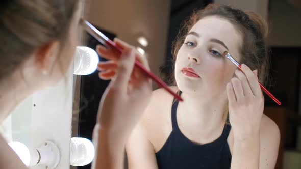 Young Woman Doing Makeup