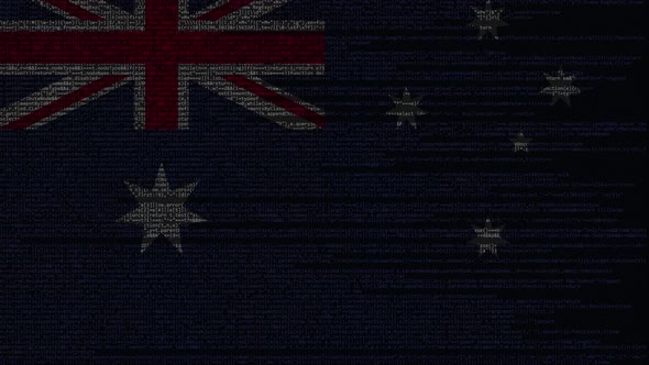 Source Code and Flag of Australia