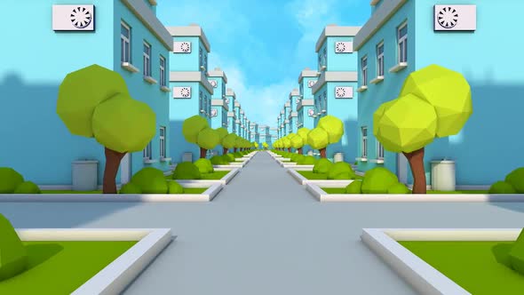 Low Poly City 