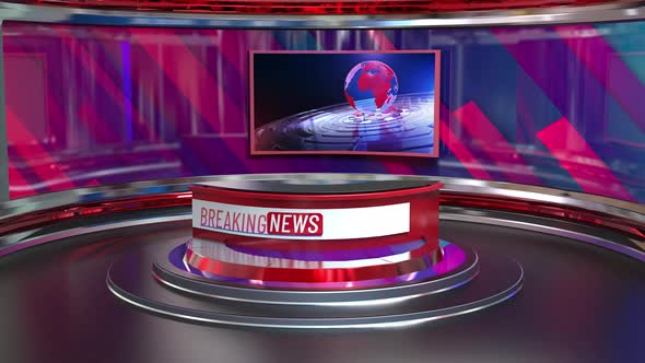 Breaking News, Virtual News Studio A002 A