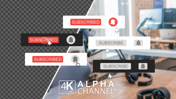 Youtube Subscribe Button Pack alt