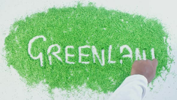 Green Writing   Greenland 