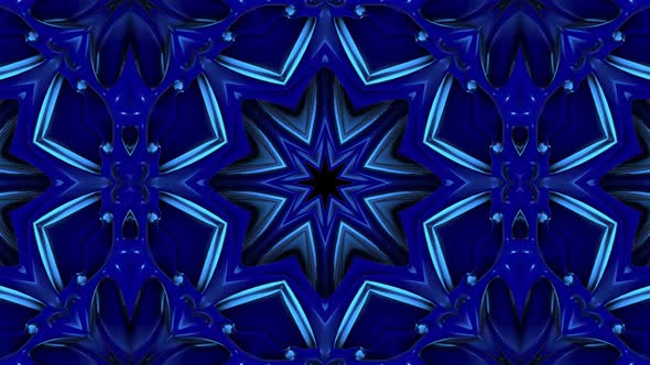 3D Kaleidoscope Mandala Loop