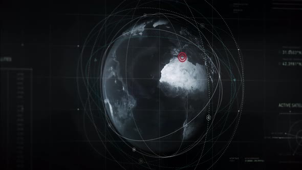 Loading the user interface. Locating. Three satellites were accessed In Algeria.