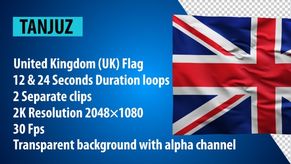 United Kingdom (UK) Flag 2K