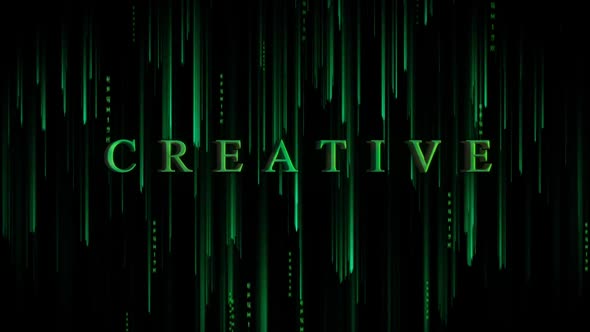 Digital Cyber Background Creative