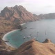 Ocean and mountains from the top of Komodo Island, Indonesia - VideoHive Item for Sale