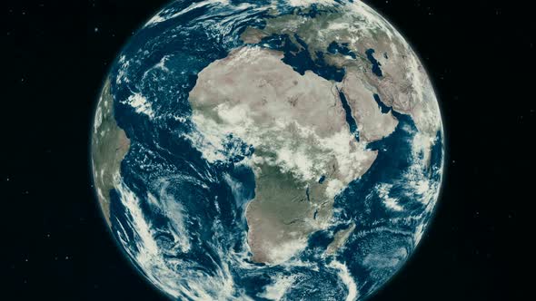 Earth seen from space