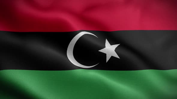 Libya Flag Loop