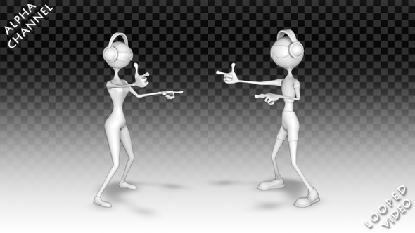 3D Man and Woman - Dance Club Pack