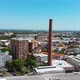 CHP pipe, Thermal station (Porto Alegre, Rio Grande do Sul, Brazil) aerial view - VideoHive Item for Sale