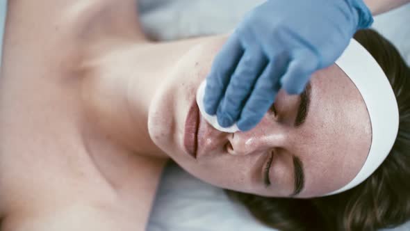 Injecting Collagen into Face