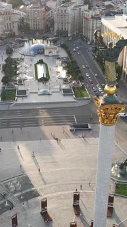 Kyiv Ukraine  Independence Square Maidan