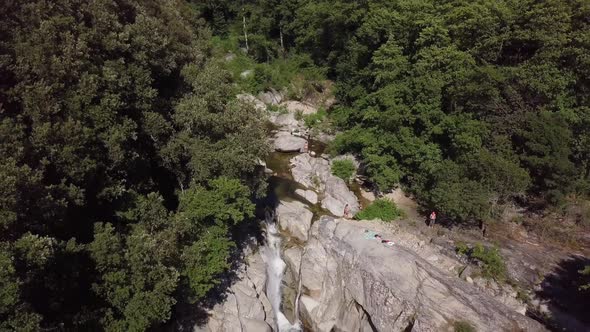 River Background Video Footage - Aerial Shot Of A Landscape