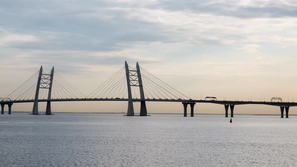 Clouds Bridge  Timelapse