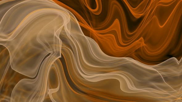 New Brown Color Ink Wave Animated Background