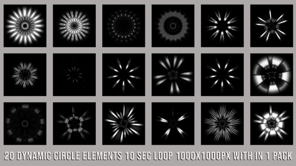 Circle Elements Pack V01