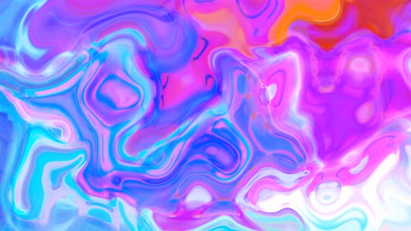abstract colorful Smooth Liquid Waves