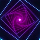 80s Abstract Square Tunnel 02 Hd - VideoHive Item for Sale