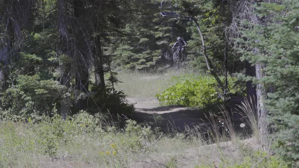 Mountain Bikers- Catching air