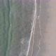 Flakstad beach from above with crashing waves on the sand. - VideoHive Item for Sale