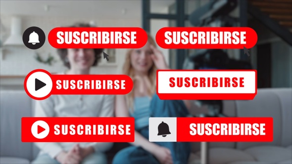 Youtube Subscribe Button In Spanish Latin American