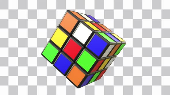 Rubik's Cube Rotating Loop