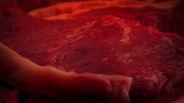 Beef Steaks Cooking In The Oven