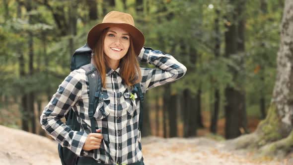 Portrait of Backpacker