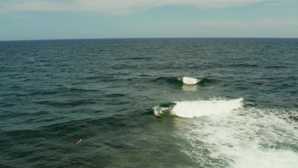 Surf Spot on the Island of Siargao Called Cloud 9