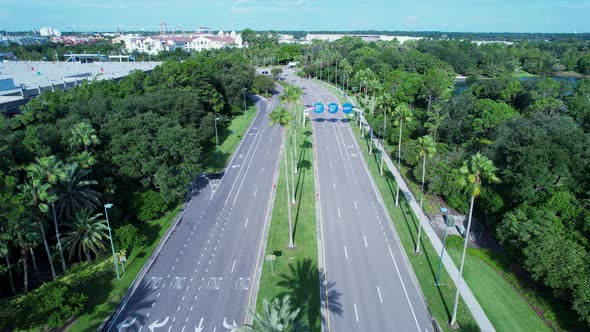 Downtown Orlando Florida United States. Outlet near express way.