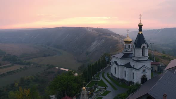 Taking Video with a Drone of Amazing Beautiful