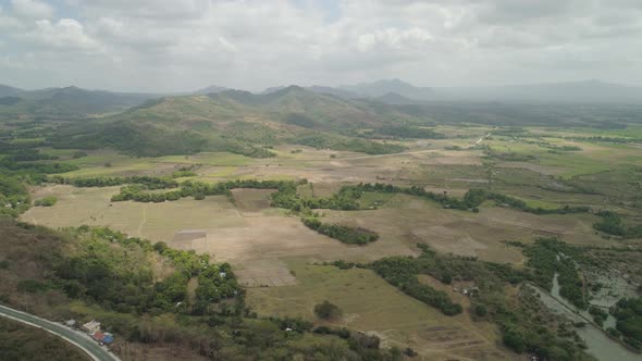 Farmland in a Mountain Province Philippines Luzon