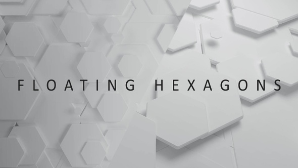 White Hexagons alt