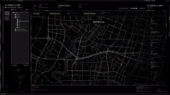 Using Satellite Network For Location Analysis To Mark Cars Positions On Map alt