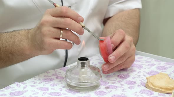 Manufacturing Process of Removable Dentures in the Laboratory