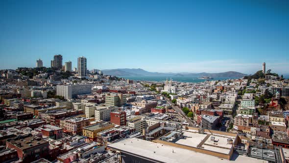 San Francisco Cityscape Time Lapse