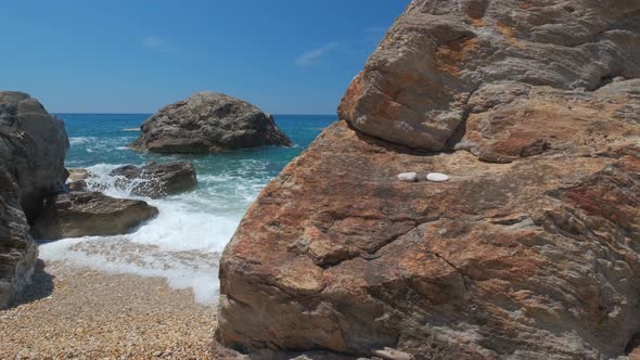 Paleochori Beach, Milos Island, Cyclades, Greece