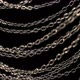 Horizontal Chains On Black Background - VideoHive Item for Sale