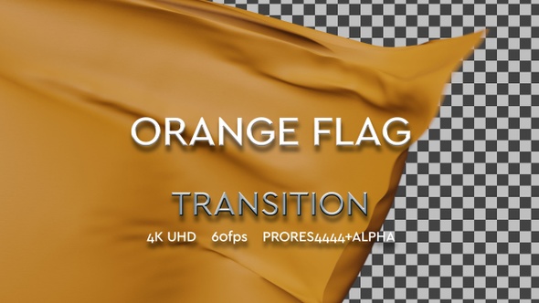 Orange Flag transition | UHD | 60fps alt