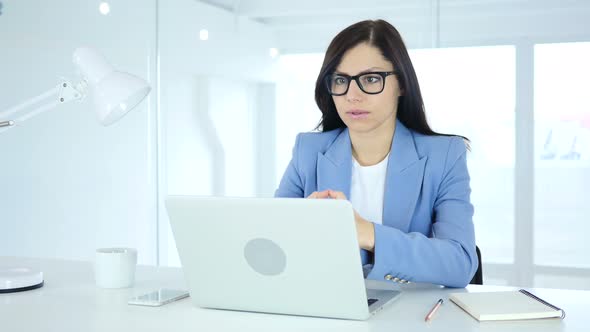 Angry Boss Shouting on Female Employee, Reaction