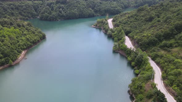 river landscape forest