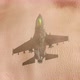 Fighter Jet Flying Over Desert - VideoHive Item for Sale